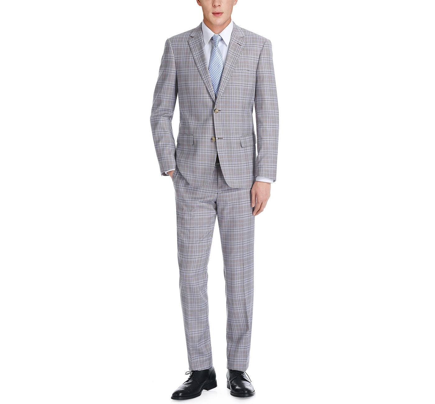 【MODERNIF】mild check suit set Amazon.com: Maiyifu-GJ Men's Check Plaid 3 Piece Suit Slim