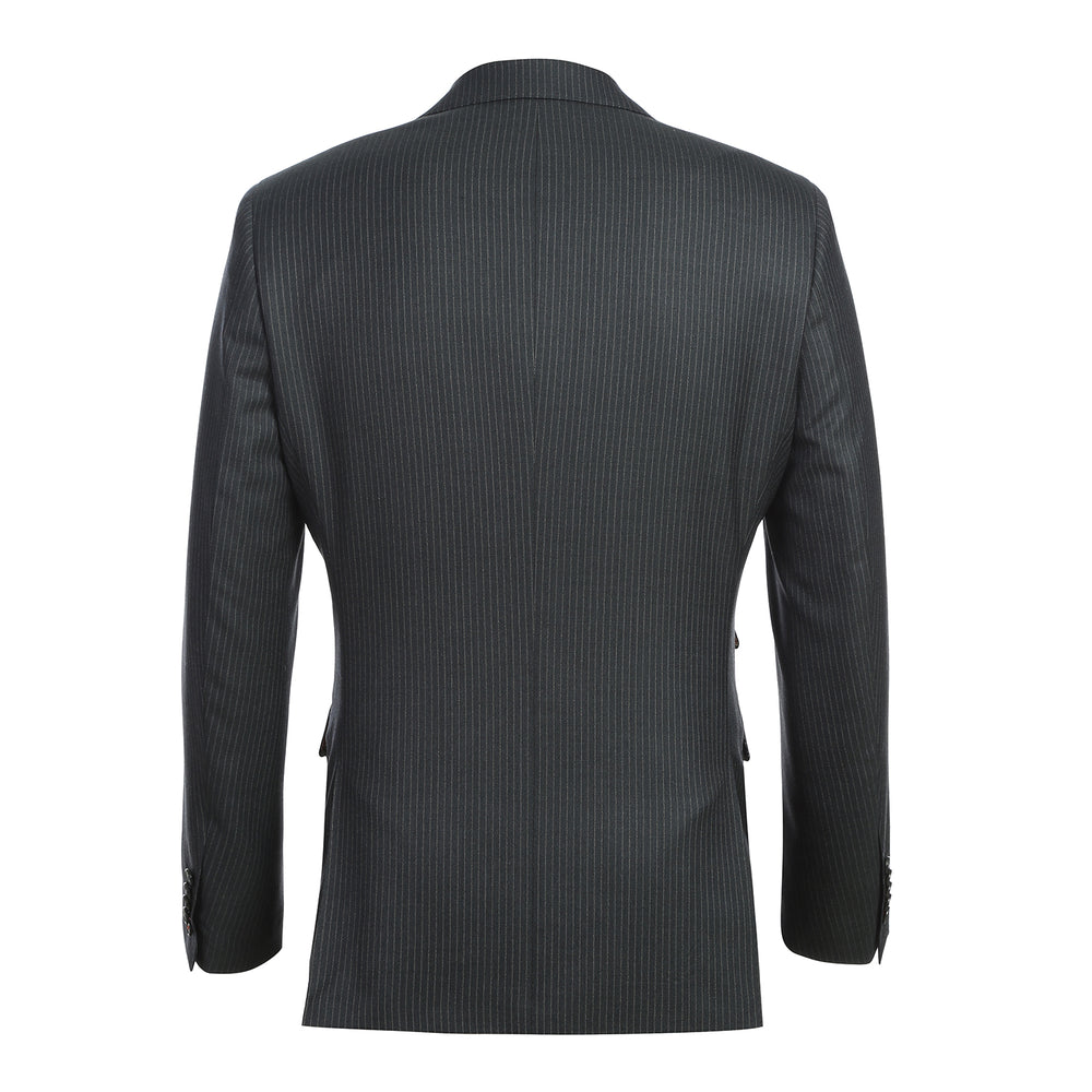 EL12-33-341 Black Stripe Suit