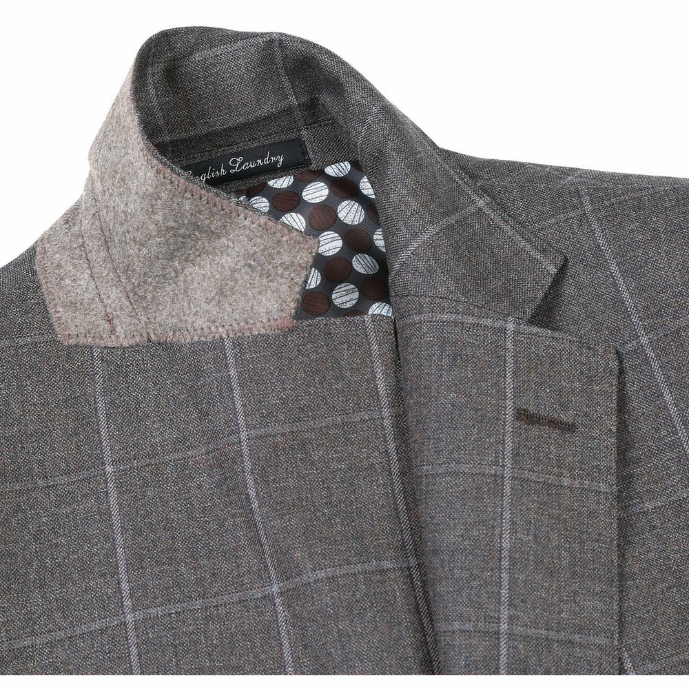 EL82-61-095 Brown Wool Suit