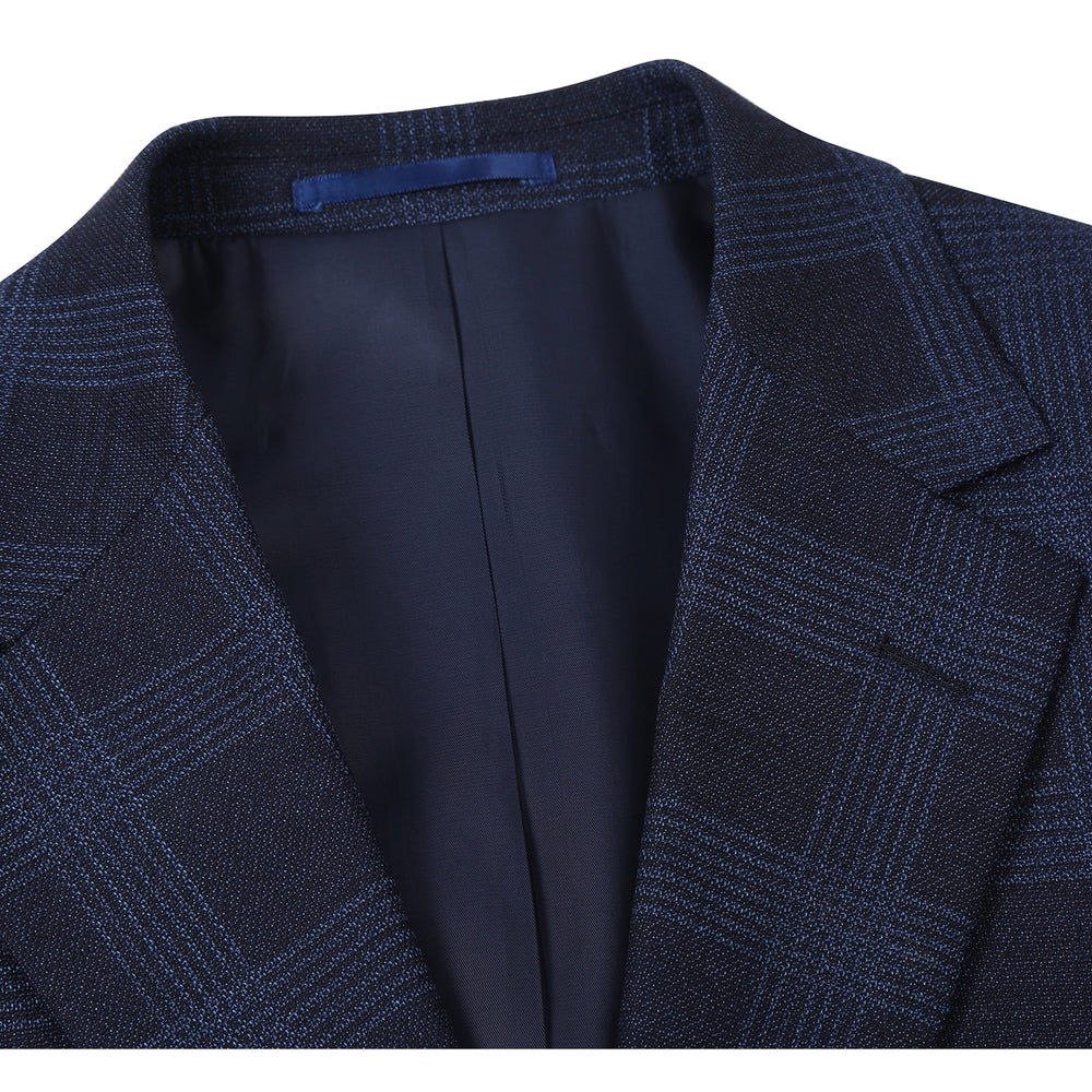 565-19 Men's New Slim Fit Wool Blazer