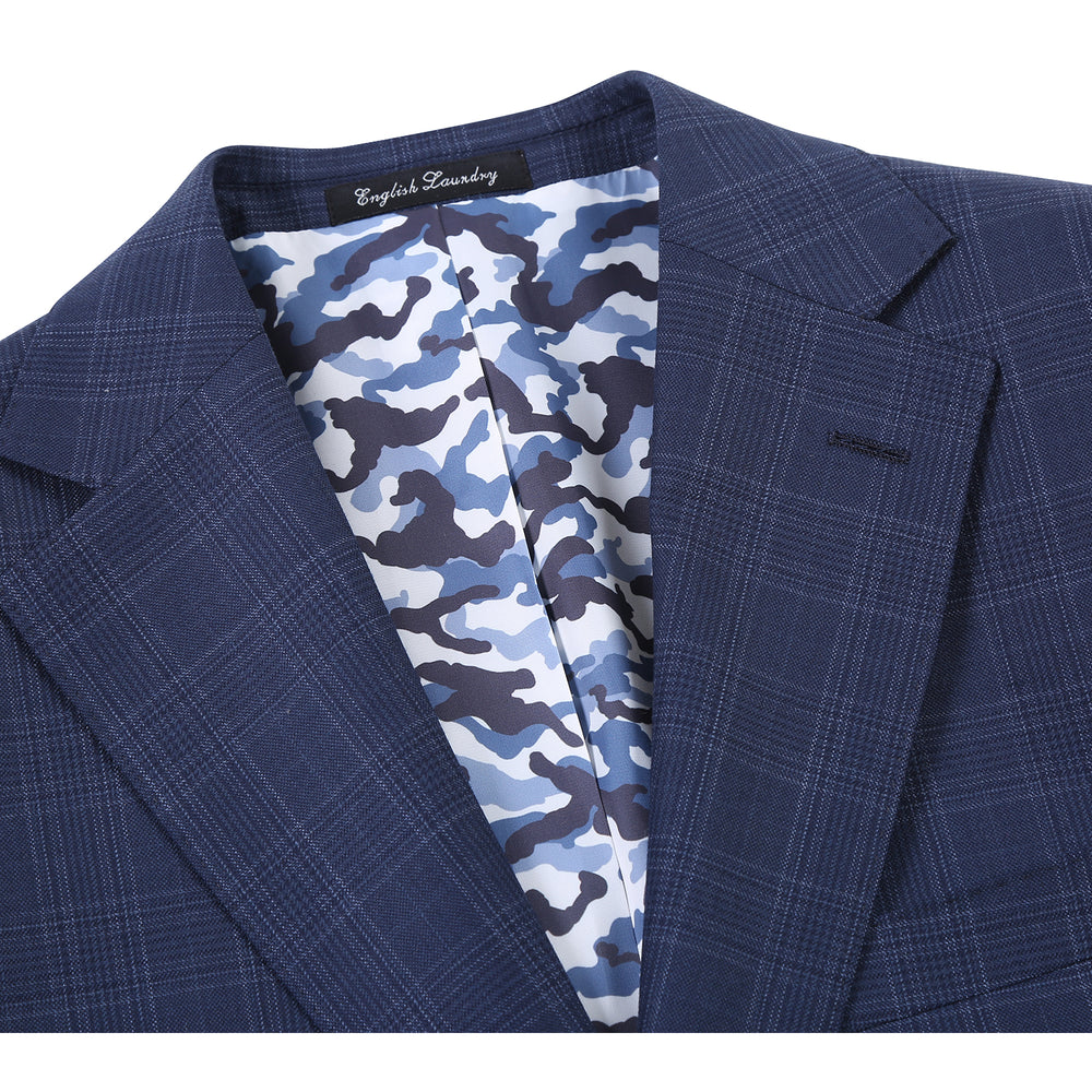 EL12-50-410 Blue Check Suit