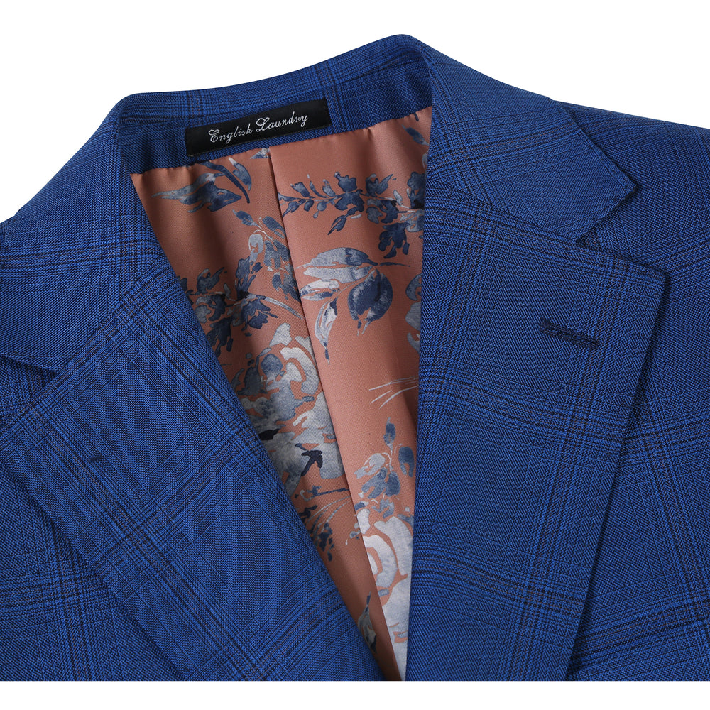 EL92-58-410 Blue Wool Suit