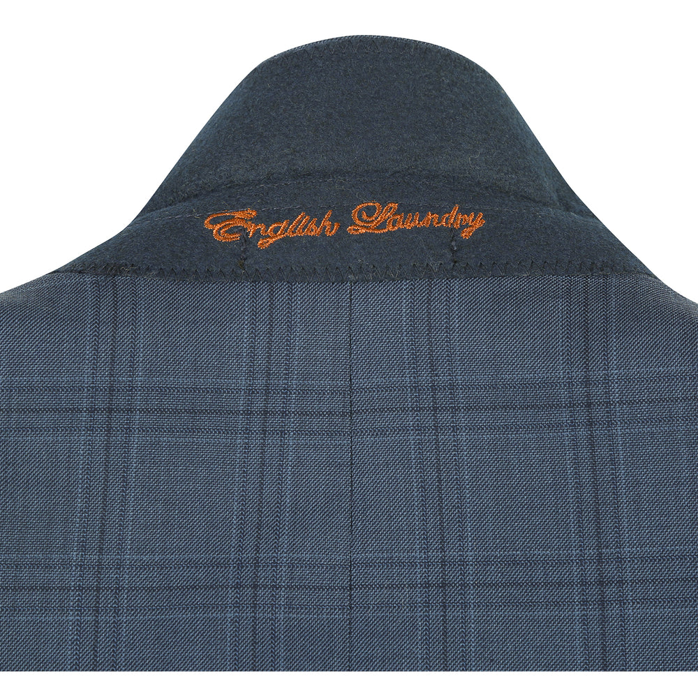 EL92-55-410 Blue Wool Suit