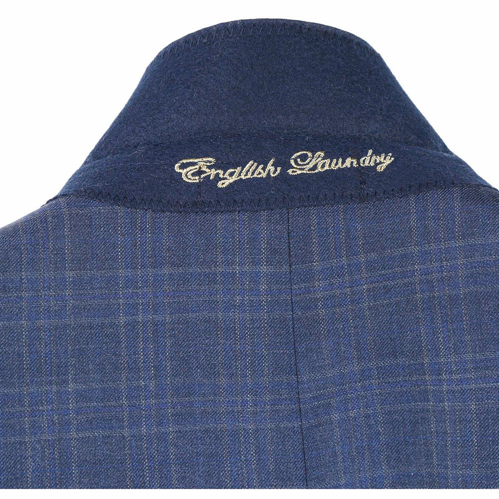 English Laundry EL82-66-415 Gray Blue Wool Suit