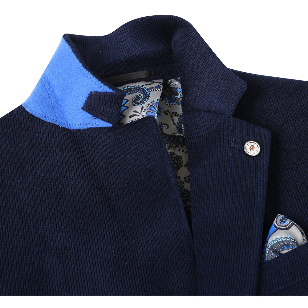 PF24-9 Men's Half Canvas Blazer