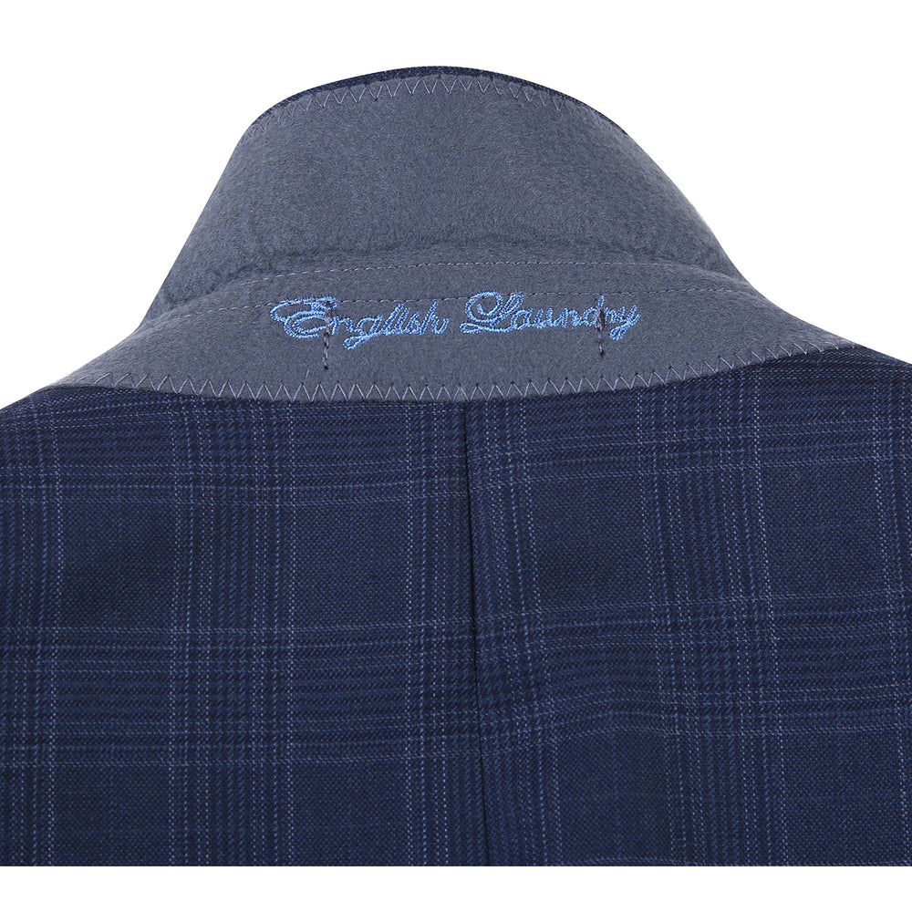 EL12-50-410 Blue Check Suit