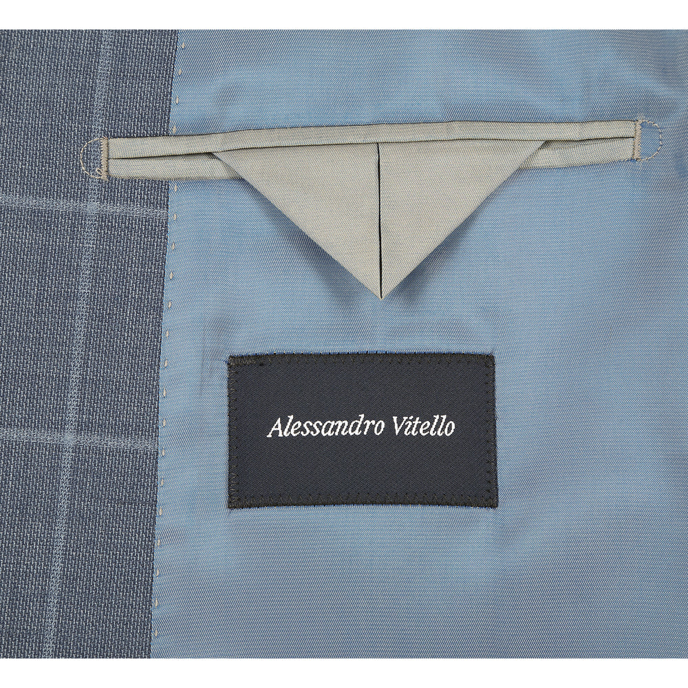 566-13 Men's New Slim Fit Wool Suits
