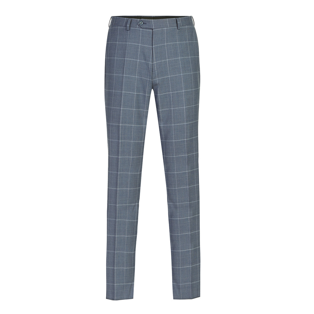 566-13 Men's New Slim Fit Wool Suits