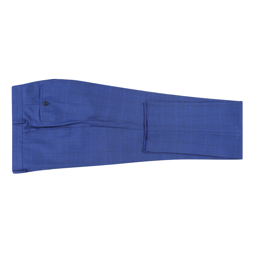 12-52-412EL Royal Blue Check Suit