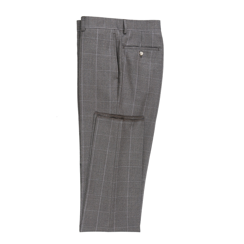 EL82-61-095 Brown Wool Suit
