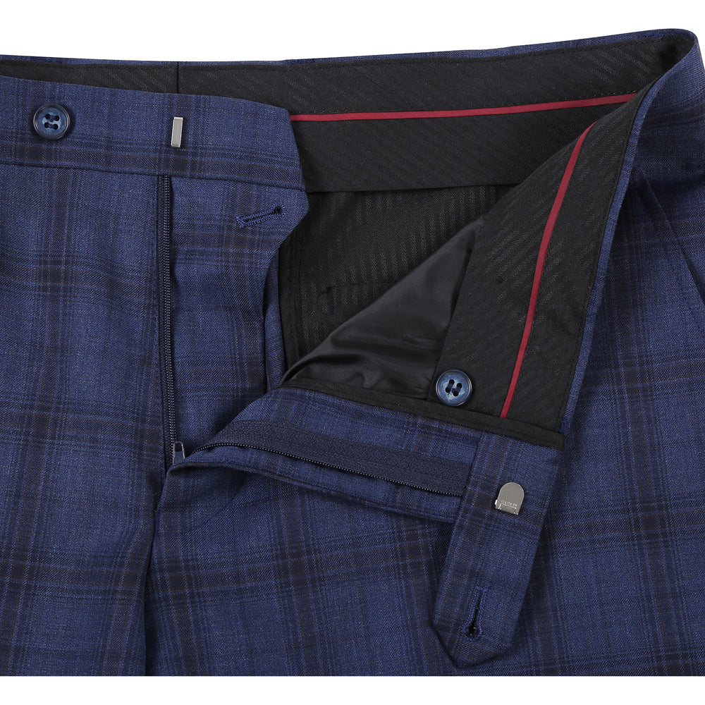 566-14 Men's New Slim Fit Wool Suits
