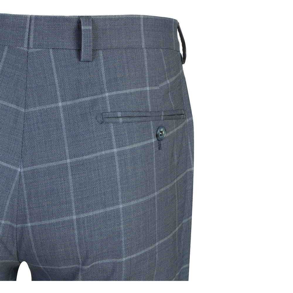 566-13 Men's New Slim Fit Wool Suits