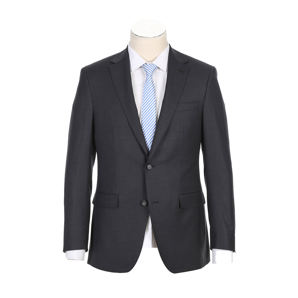 RHC100-3 Men's Charcoal Half-Canvas Suit
