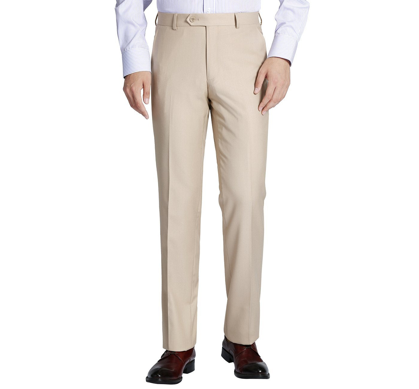 【2plan】Depth One Tuck Basic Slacks Depth One Tuck Basic Slacks - 2PLAN | 60% - Asian Fashion