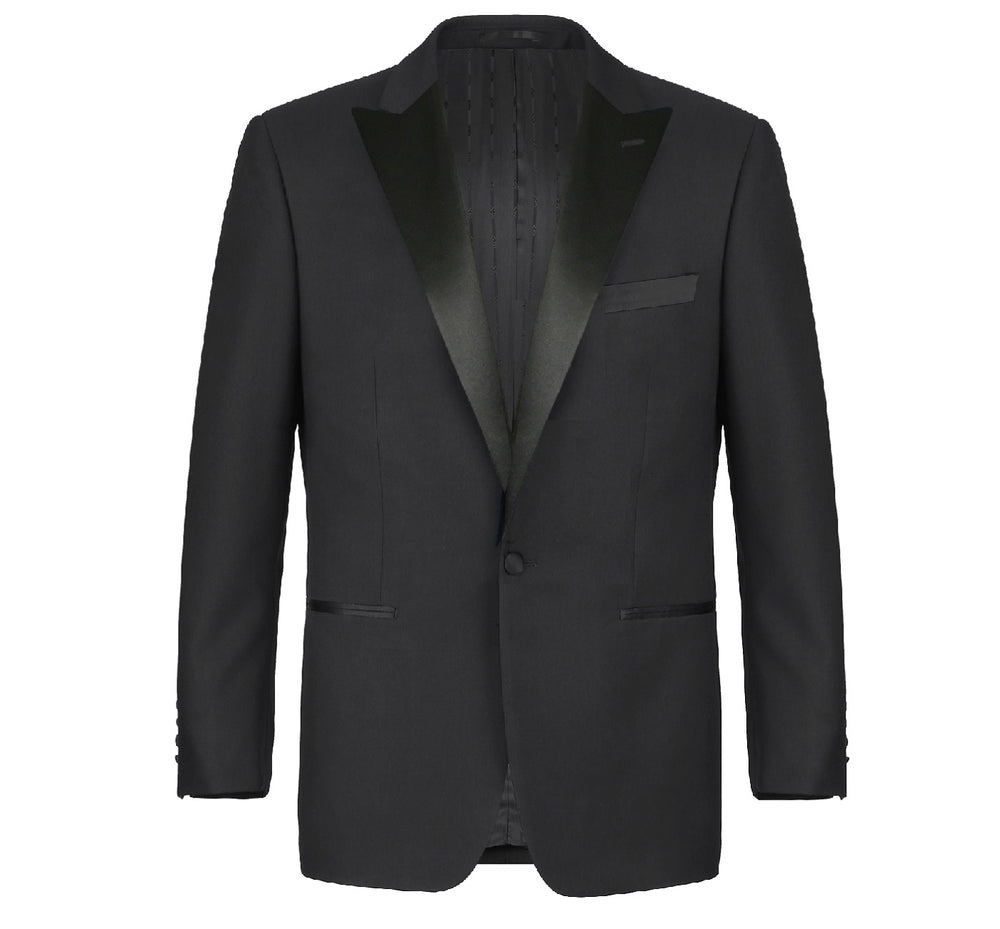 201-1 Men's Tuxedo Peak Lapel Dress Suit