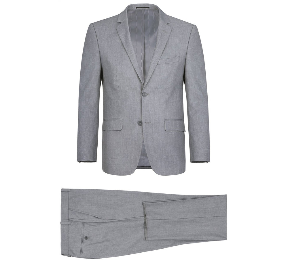 202-2 Men's 2-Piece Single Breasted Notch Lapel Suit