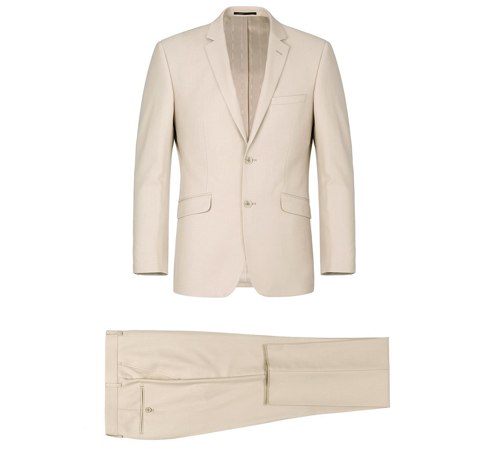 201-3 Men's 2-Piece Single Breasted Notch Lapel Suit