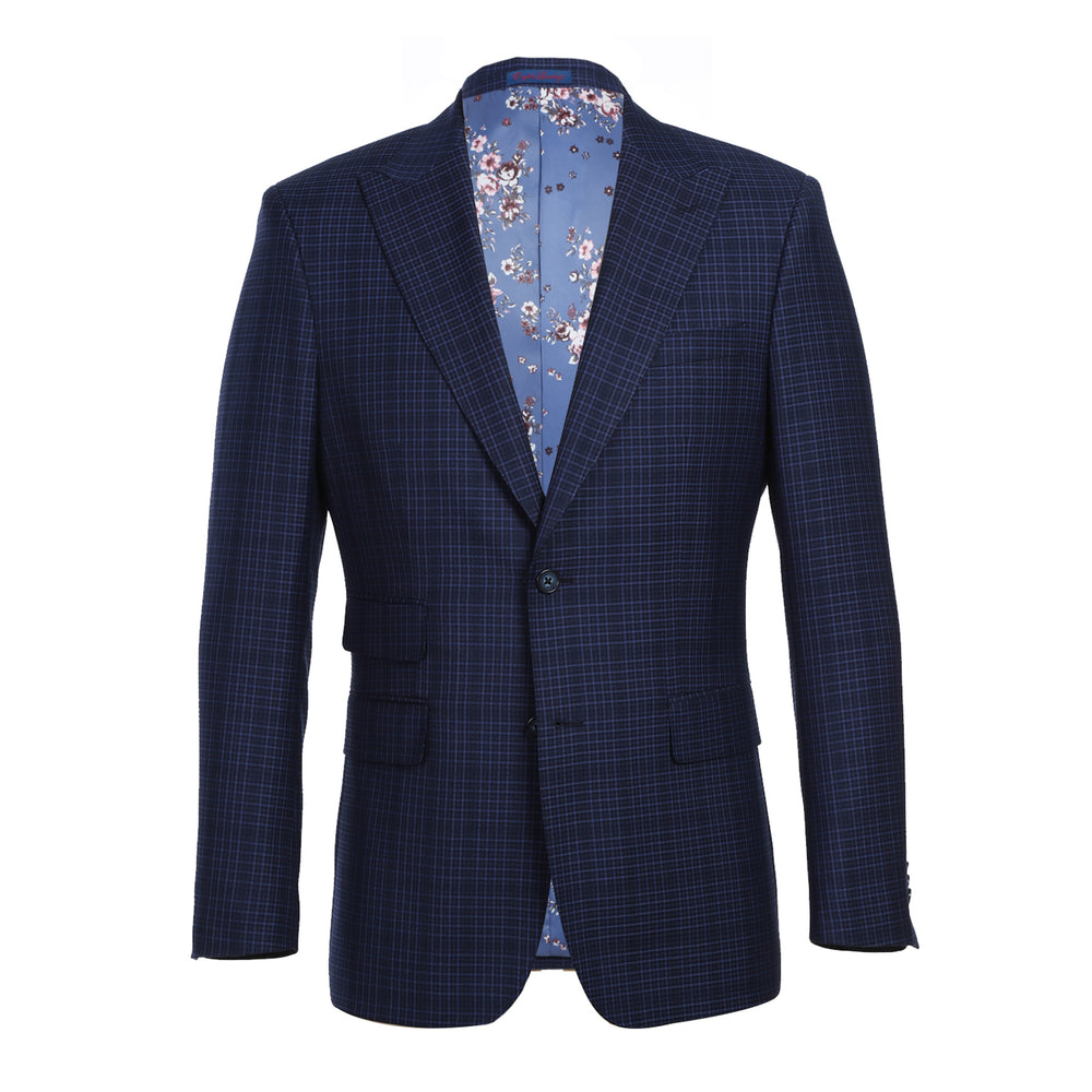 82-20-410EL Navy Blue Overcheck Suit
