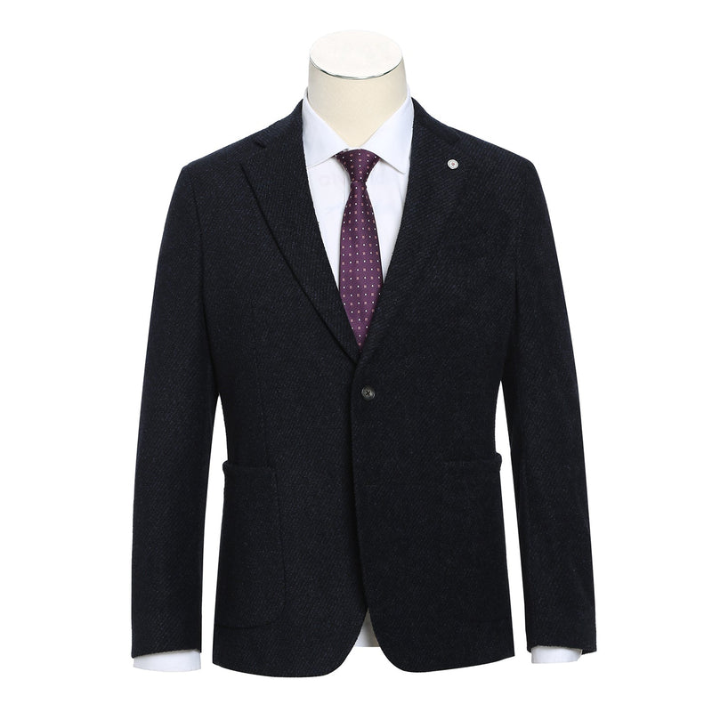 PF22-1 Men's Blazer Slim Fit Half Canvas Sports Coat