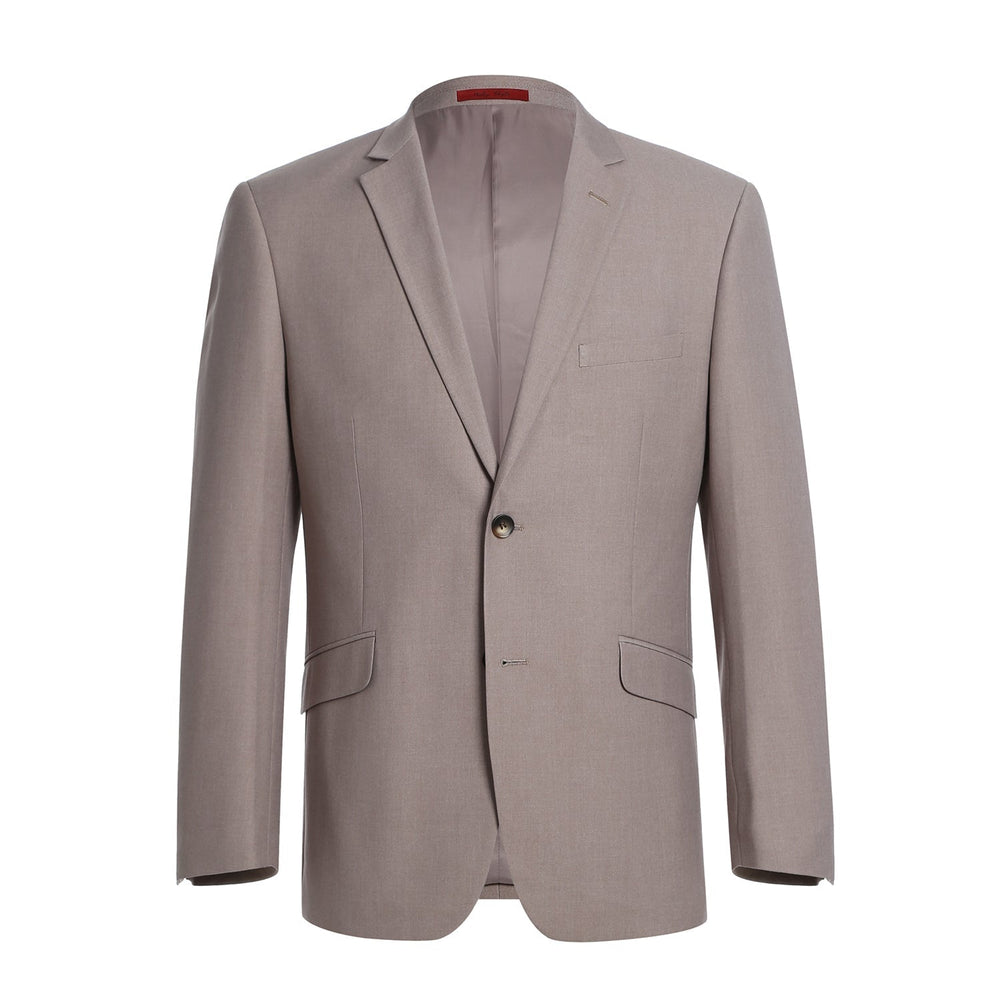 201-103 Men's 2-Piece Slim Fit Single Breasted Notch Lapel Suit