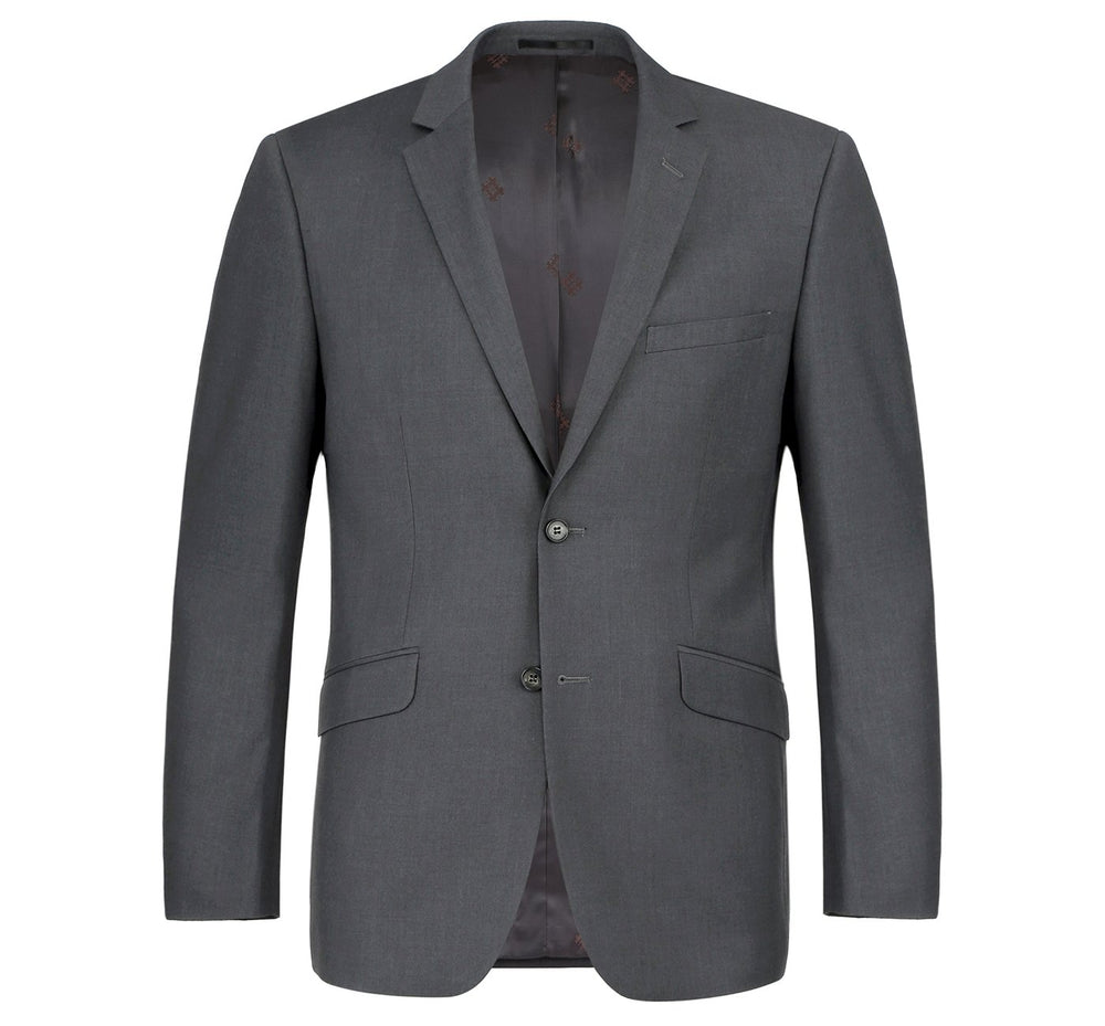 201-4 Men's 2-Piece Single Breasted Notch Lapel Suit