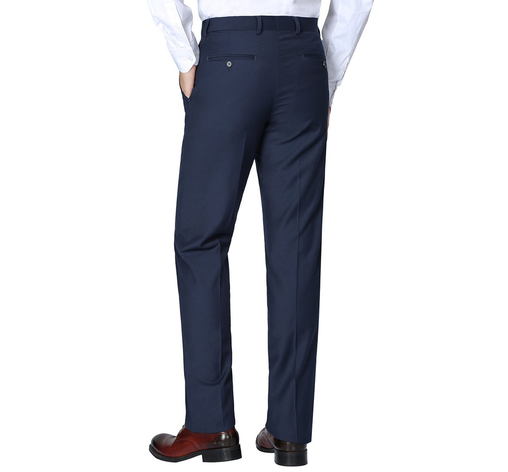 Twisted Tailor Ellroy Skinny Fit Navy Blue Suit Trousers