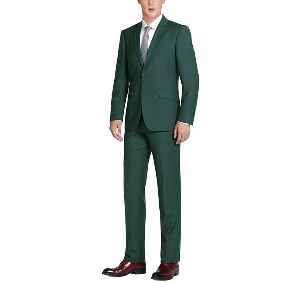 201-9 Men's 2-Piece Single Breasted Notch Lapel Suit