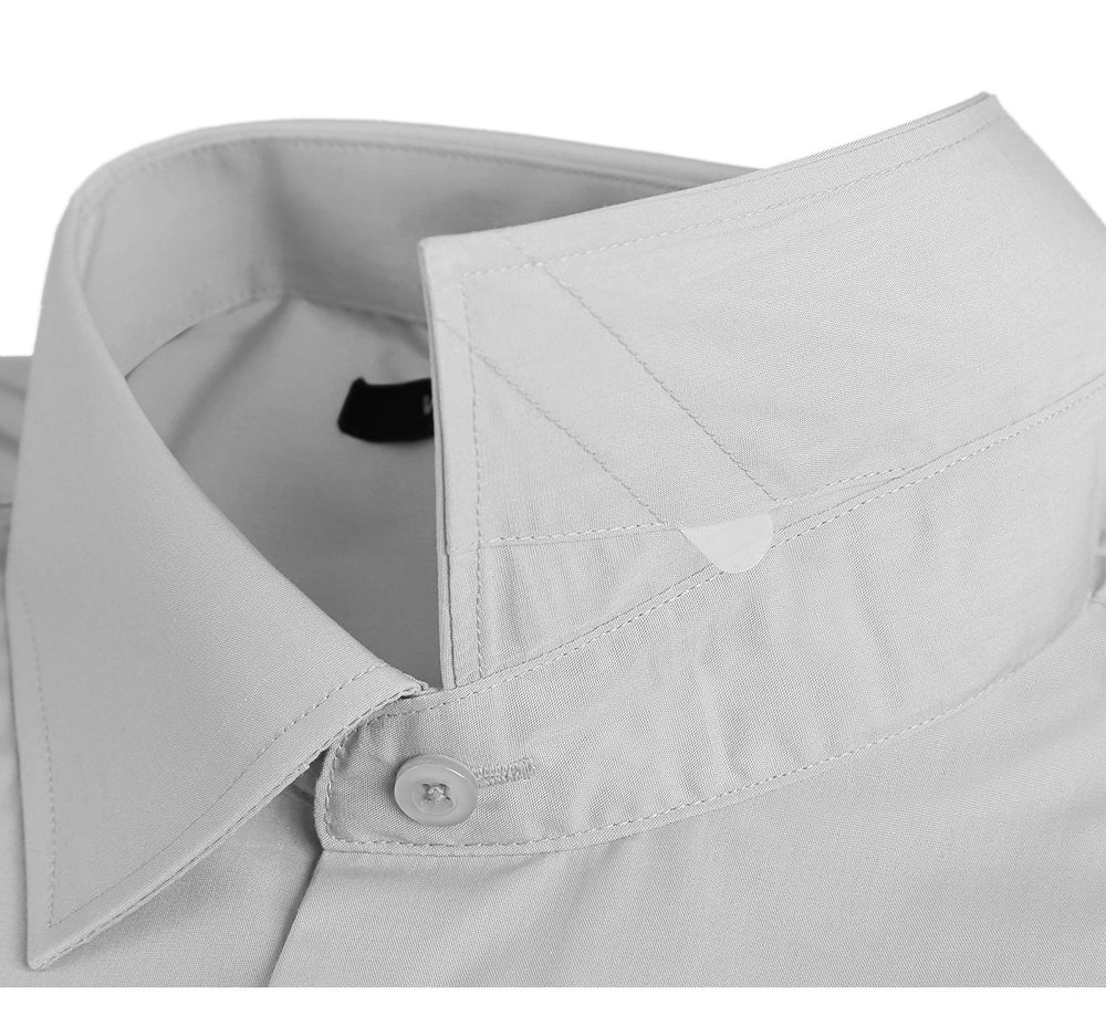 TC629 Men's Classic Fit Long Sleeve Spread Collar Dress Shirt