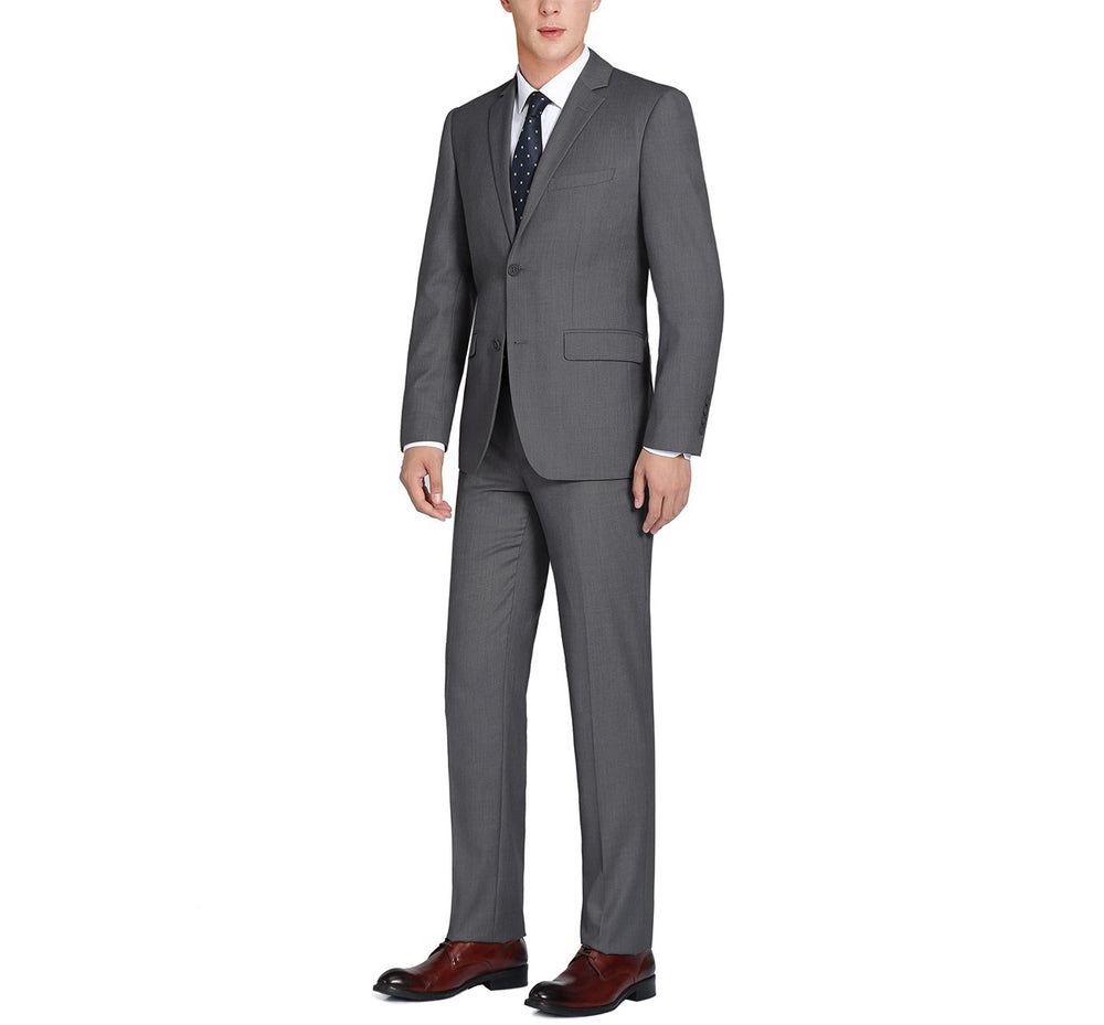 202-1 Men's 2-Piece Single Breasted 2 Button Suit