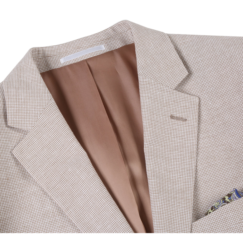 610-5 Men's Classic Fit Blazer Summer Linen/Cotton Sport Coat