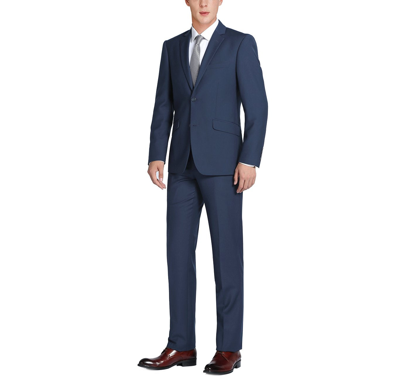2117 of Sweden ワンピースSUITS 201-20 Men's 2-Piece Single Breasted Notch Lapel Suit