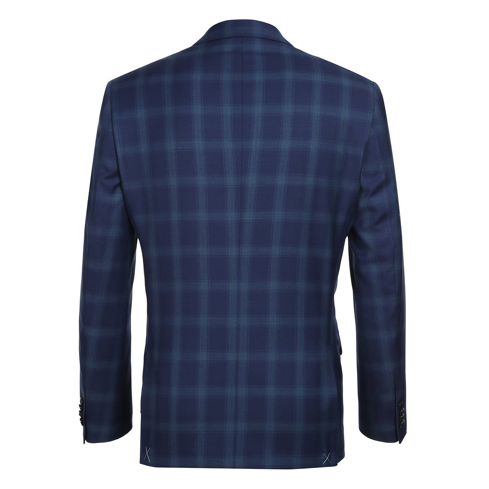 562-5 Men's Wool Checked Suits