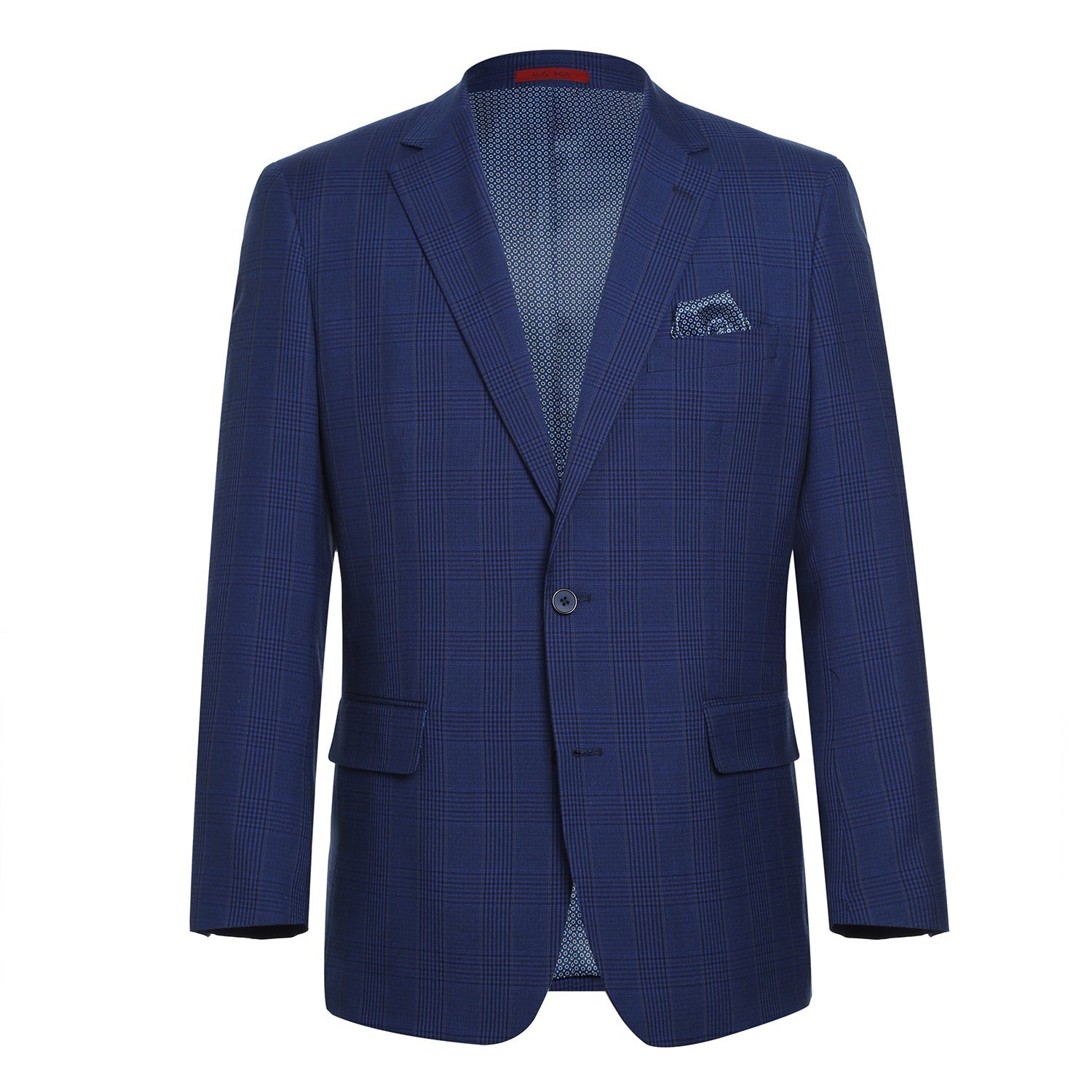 COURT AND ROWE Contrast Cuff Windowpane newest Blazer