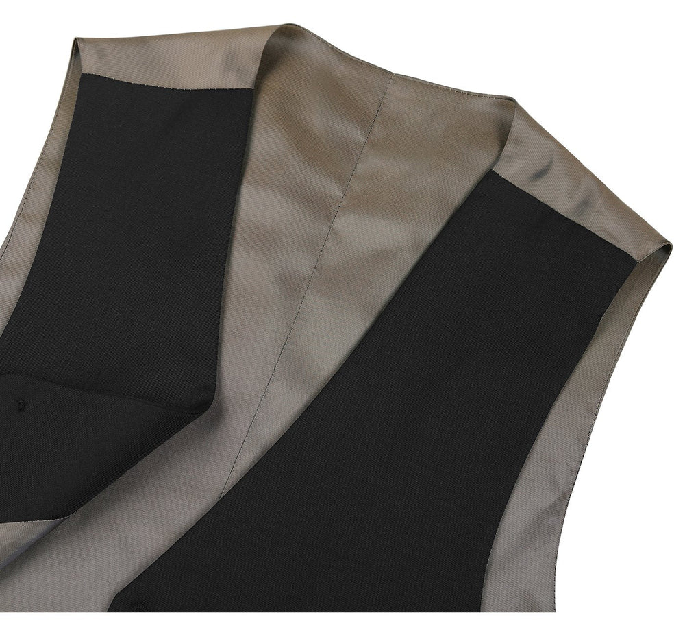 508-1 Men's Classic Fit Suit Separate Wool Vest
