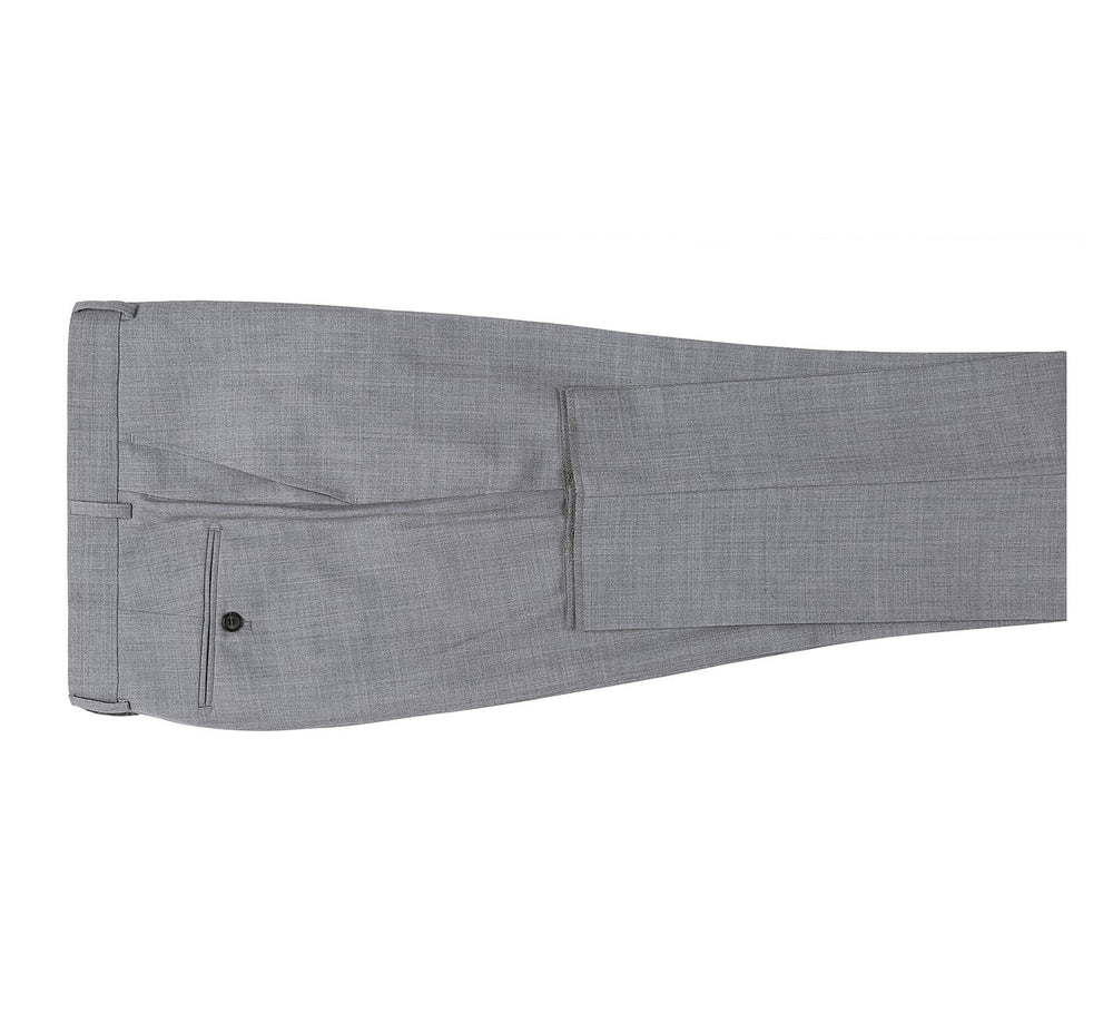 508-5 Men's Regular Fit Flat Front Wool Suit Pant