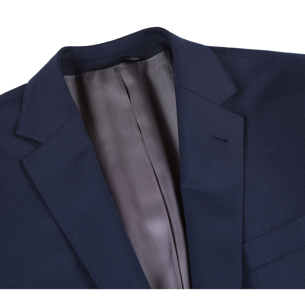 RHC100-2 Rivelino Men's Navy Half-Canvas Suit