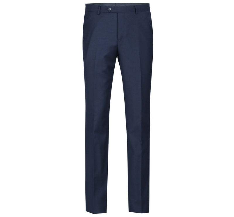 508-19 Men's Regular Fit Flat Front Wool Suit Pant