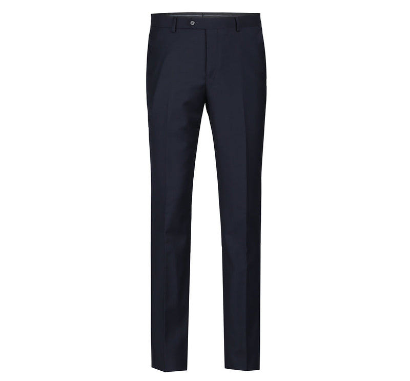 508-2 Men's Regular Fit Flat Front Wool Suit Pant