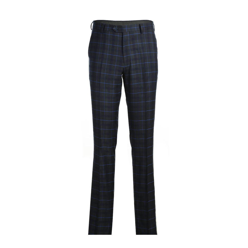 293-27 Men's Classic Fit Checked Suits