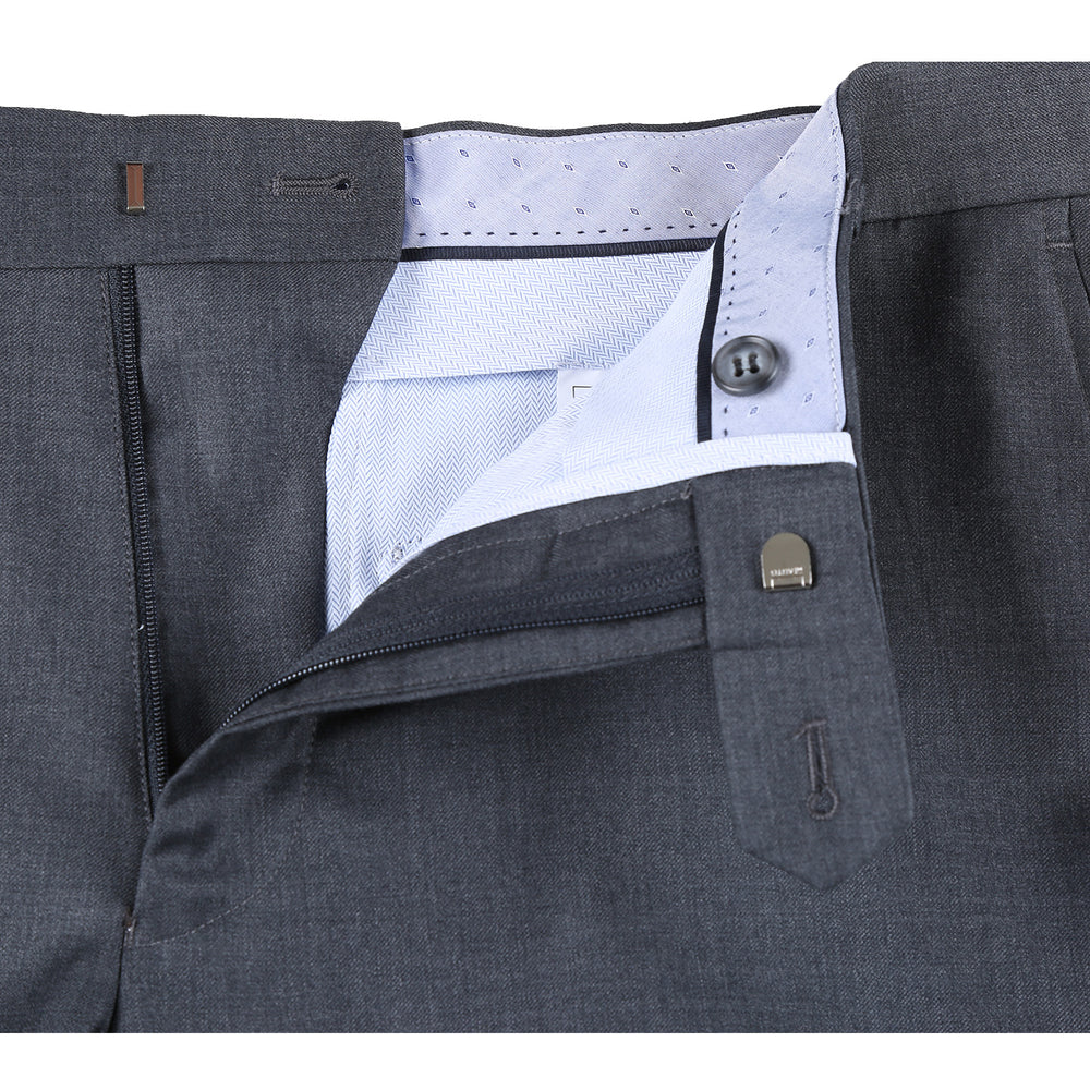 RHC100-4 Men's Gray Half-Canvas Suit